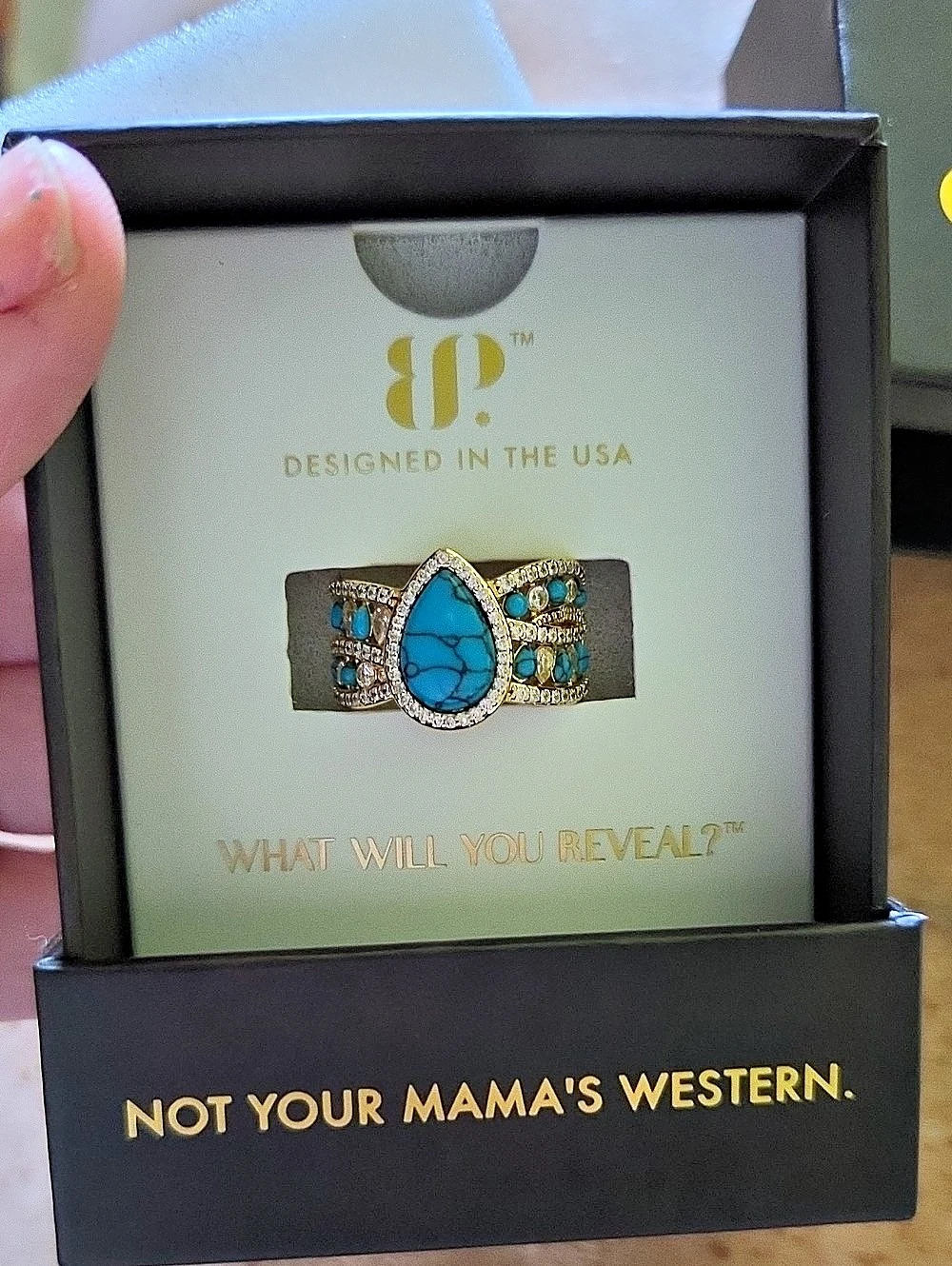 Outlaw Prairie Moon Ring Size 9
